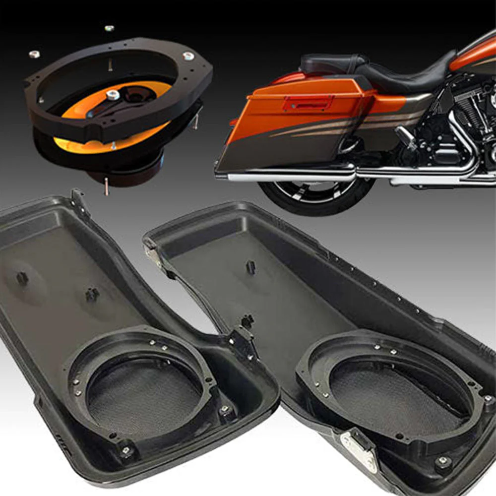 American Hard Bag IP-13-5X7-6X9 5x7" to 6x9" Speaker Adapters for Lids 1998-2013 Harley Davidson® ( IP 13 5X7 6X9 ) - Image 3