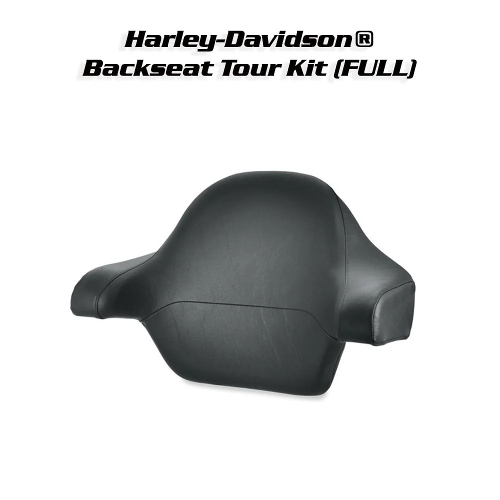 Breezy Ryder Custom Backrest Seat Cover for the backseat Tour Kit Standard Seats on Harley-Davidson® Motorcycles - Image 4