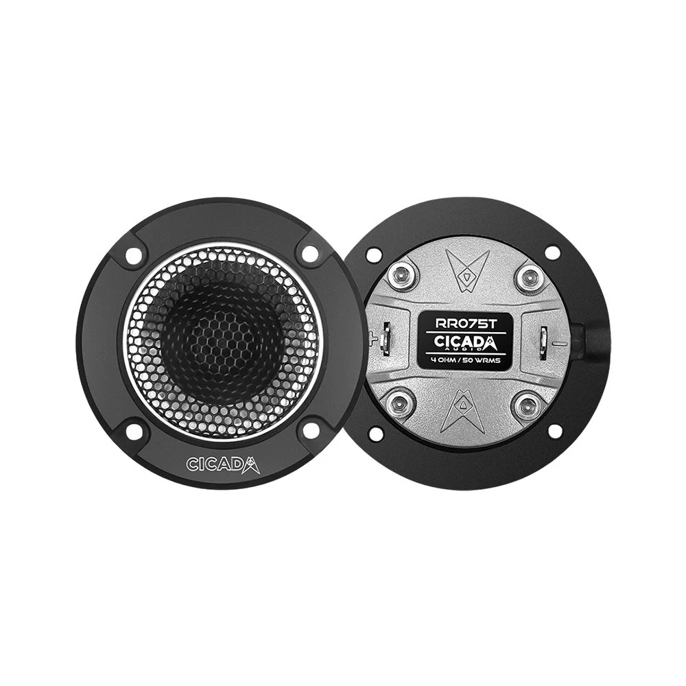 Cicada Audio RR075T 0.75" 4-Ohm Ring Radiator Horn Tweeters- Pair - Image 4