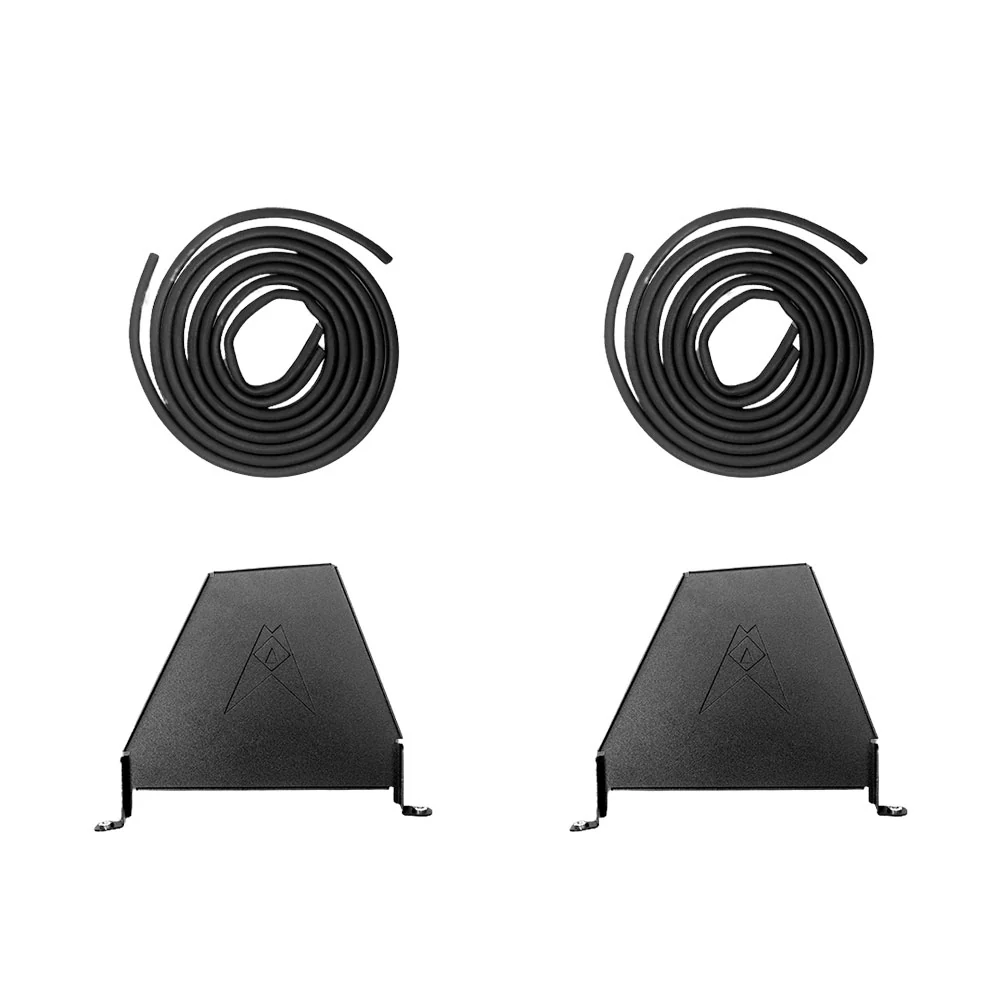 Cicada Audio 14HDRING10 Complete 10" Mid-Bass/Woofer Saddlebag Mounting Kit for 2014-2023 Harley Davidson® Motorcycles - Image 7