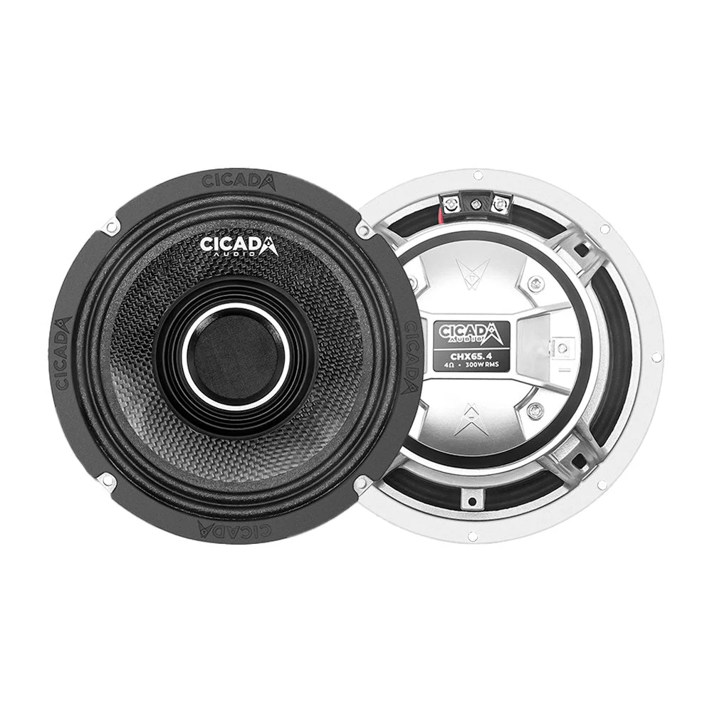Cicada Audio CHX65.4 6.5" 4-Ohm Pro Coax Horn Speakers for Upper Fairing, Lower Fairing, and Tour Pak Locations on Harley Davidson® Motorcycles ( CHX654 ) - Image 4