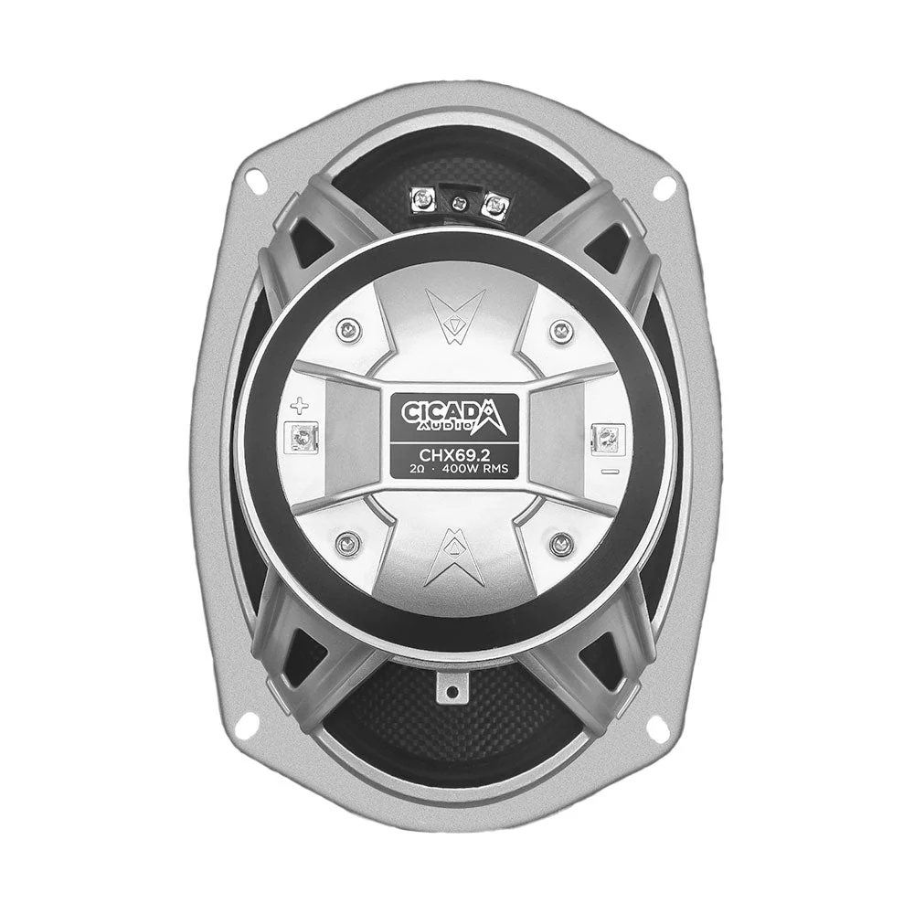Cicada Audio CHX69.2 6x9" 2-Ohm Pro Coax Horn Speakers for Rear Locations on Harley Davidson® Motorcycles ( CHX692 ) - Image 4