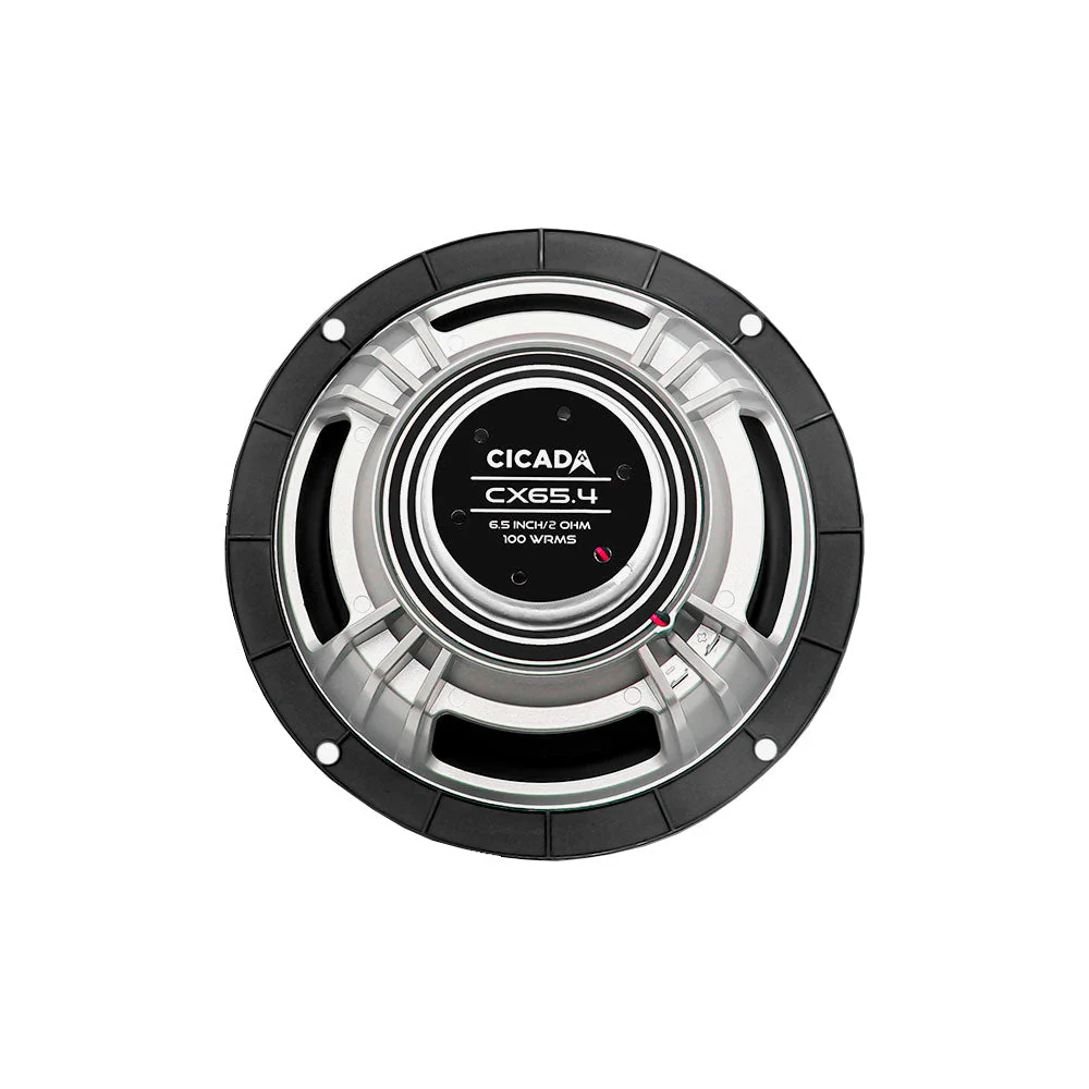 Cicada Audio CX65.4 6.5" 4-Ohm Coaxial Speakers for Upper Fairing, Lower Fairing, and Tour Pak Locations on Harley Davidson® Motorcycles ( CX654 ) - Image 3