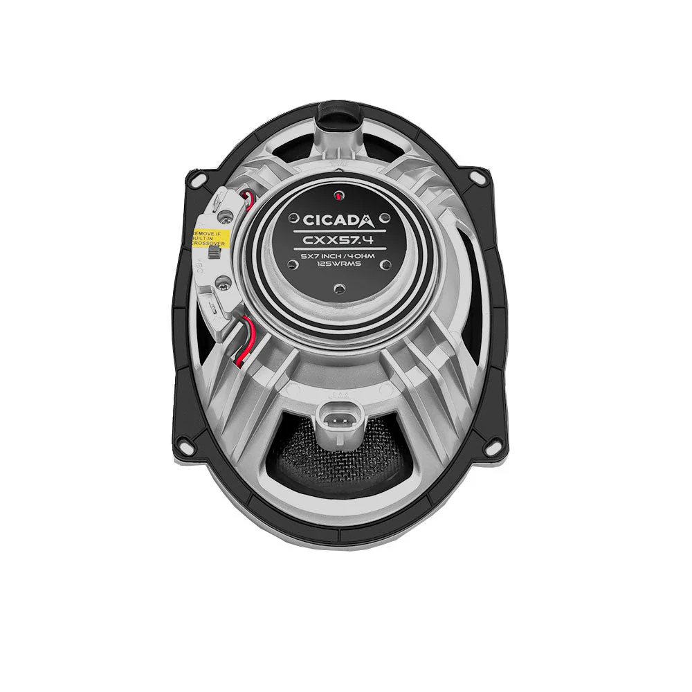 Cicada Audio CXX57.4 5x7" 4-Ohm Pro Coaxial Speakers for Rear Locations on Harley Davidson® Motorcycles ( CXX574 ) - Image 6