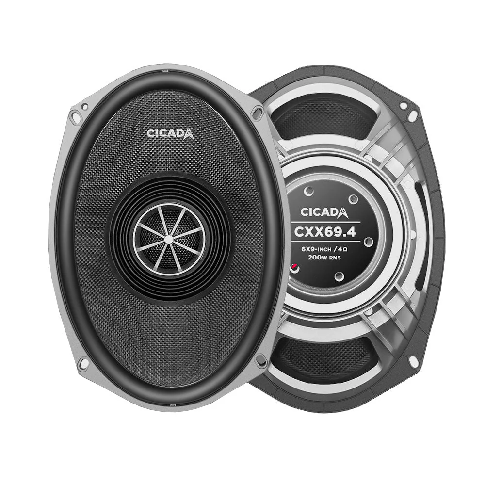 Cicada Audio CXX69.4 6x9" 4-Ohm Pro Coaxial Speakers for Rear Locations on Harley Davidson® Motorcycles ( CXX694 ) - Image 4