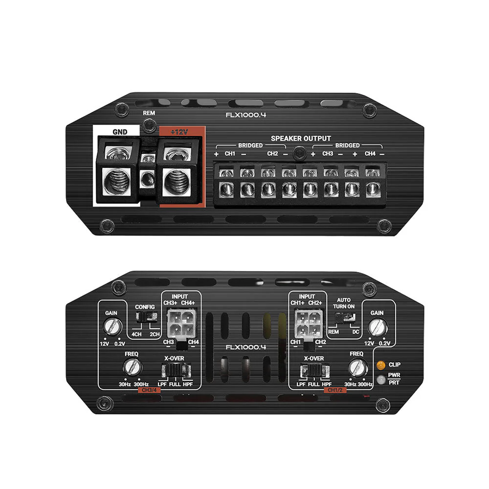 Cicada Audio FLX1000.4 250w x 4CH Pro Amplifier for Harley Davidson® Motorcycles ( FLX10004 ) - Image 3