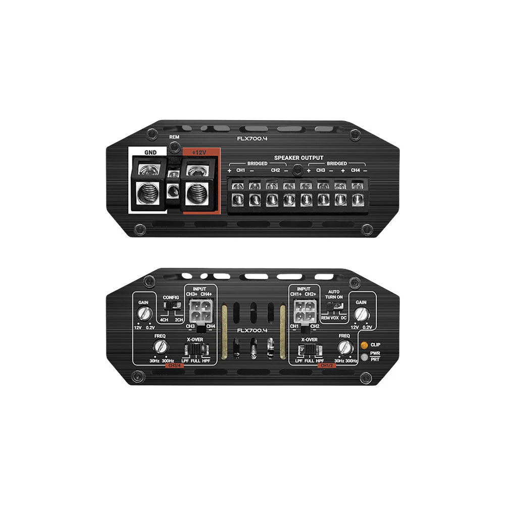 Cicada Audio FLX700.4 175w x 4CH Pro Amplifier for Harley Davidson® Motorcycles ( FLX7004 ) - Image 3