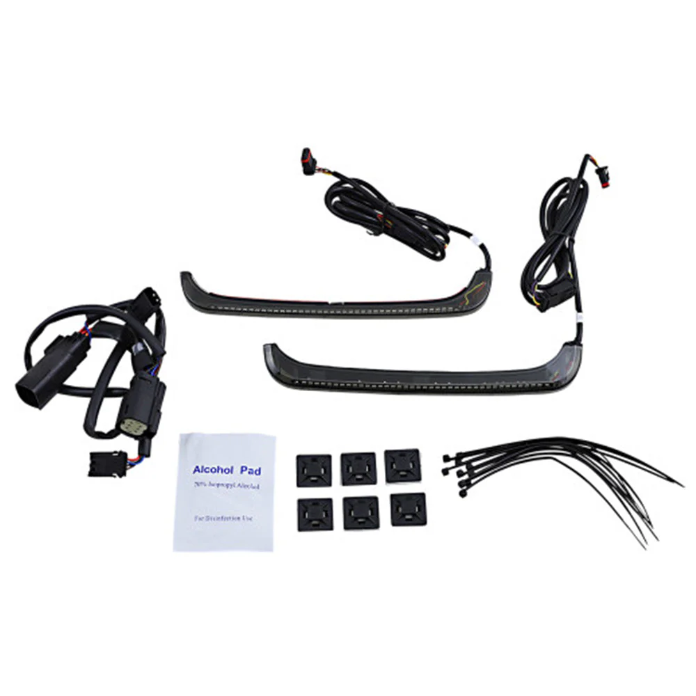 Custom Dynamics CD-LPDC-BCM4-S / 2040-2687 Low Profile BAGZ LED Saddlebag Lights with Sequential Amber Turn Signal Lenses for 2014-2022 Harley Davidson® CVO Motorcycles ( 20402687 ) - Image 4