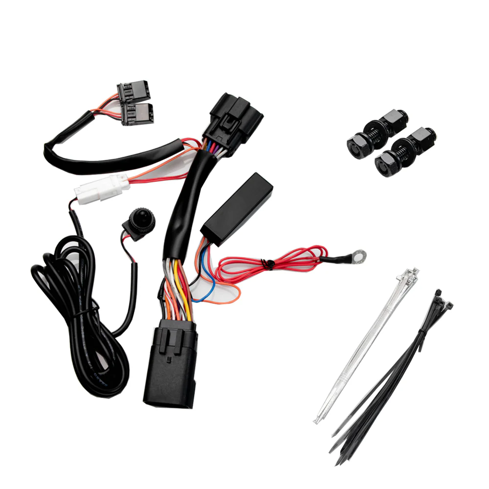 Custom Dynamics ProBeam® Auxiliary LED Halo Fog Lamps for 2023-2025 CVO Harley-Davidson Touring Motorcycles - Image 5