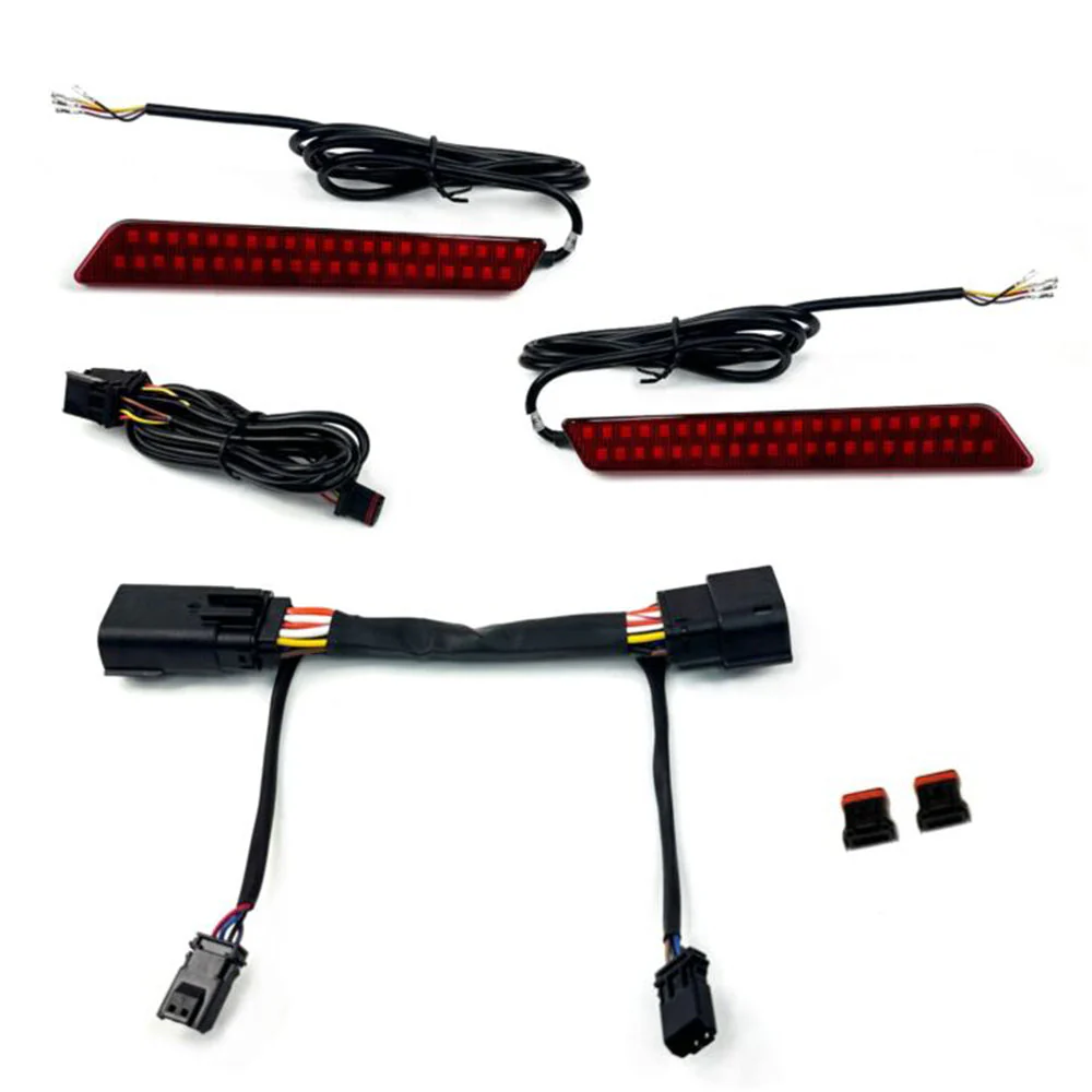 Custom Dynamics CD-LATCH-23 Saddlebag LED Latch Lights for 2024-2025 Harley Davidson® Street Glide / Road Glide Motorcycles - Image 2