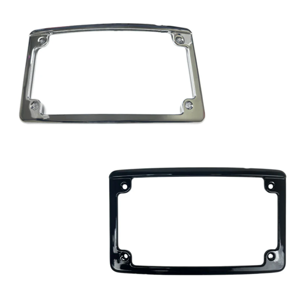Custom Dynamics Radius LED License Plate Frame for 2023.5-2026 Harley Davidson® CVO Motorcycles and 2024-Up Base Model Street Glide and Road Glide