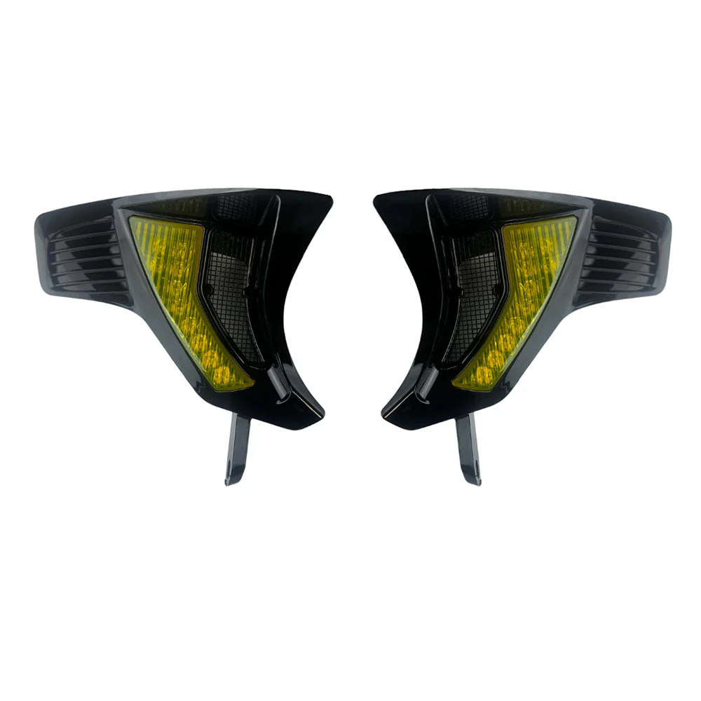 Custom Dynamics Front Turn Signal Vent Upgrades for Shark Demon® Headlight Kits for 2023-2025 Harley Davdison® Road Glides - Image 2
