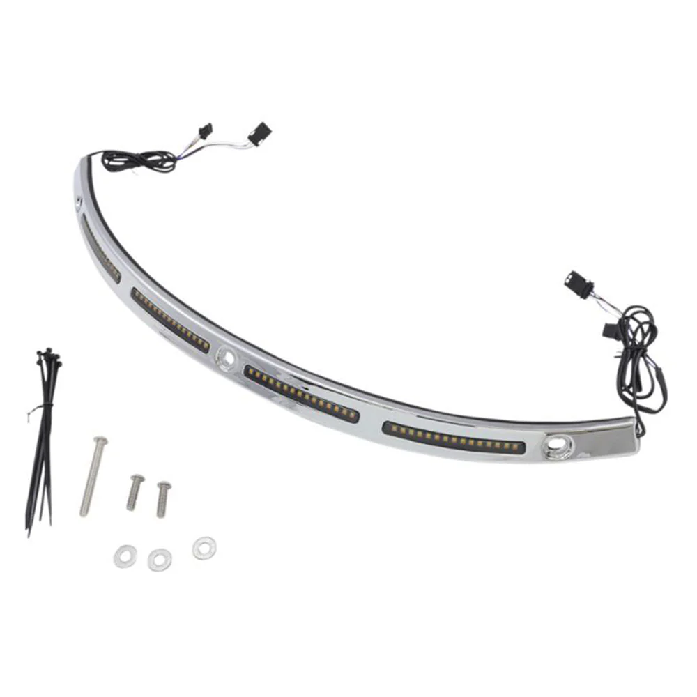 Custom Dynamics LED Windshield Trim Turn Signals for Select 2014-2025 Harley Davidson® Touring Motorcycles - Image 5