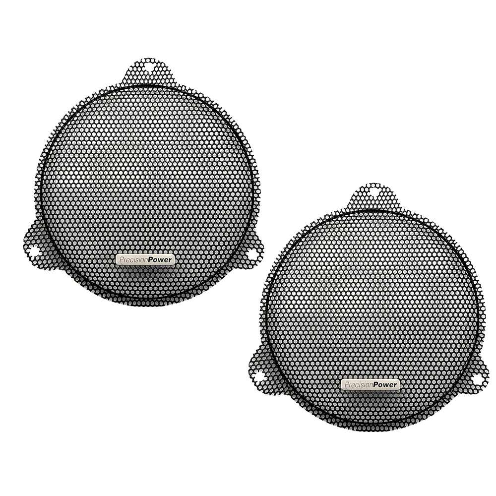 Precision Power HD14.SGG 6.5" Upper Fairing Speaker Grilles for 2014-2023 Harley-Davidson® Street Glide & Ultras ( HD14SGG )