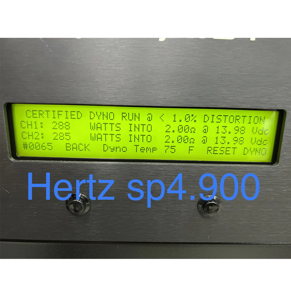 Hertz SP4.900 1000W RMS 2000W Peak Advanced Class D Amplifier can be used as 2 - 3 - 4 Channel ( sp4900 ) - Image 4