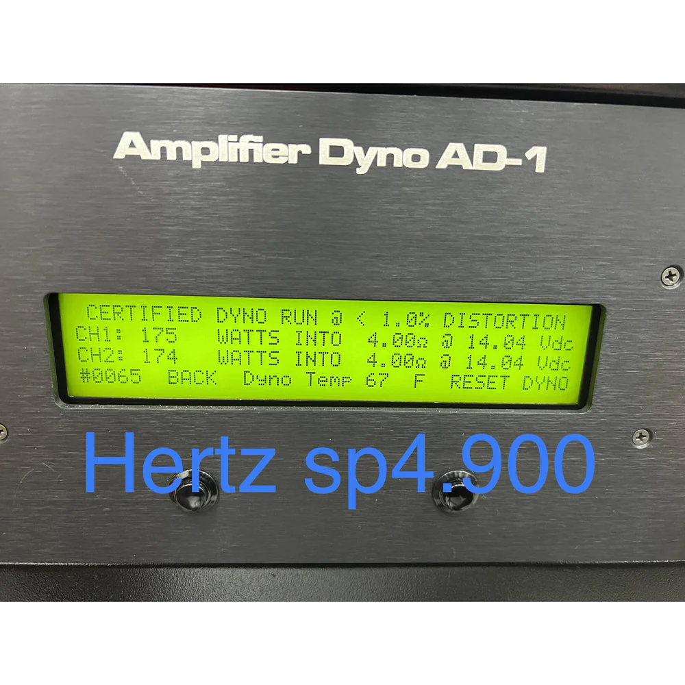 Hertz SP4.900 1000W RMS 2000W Peak Advanced Class D Amplifier can be used as 2 - 3 - 4 Channel ( sp4900 ) - Image 5