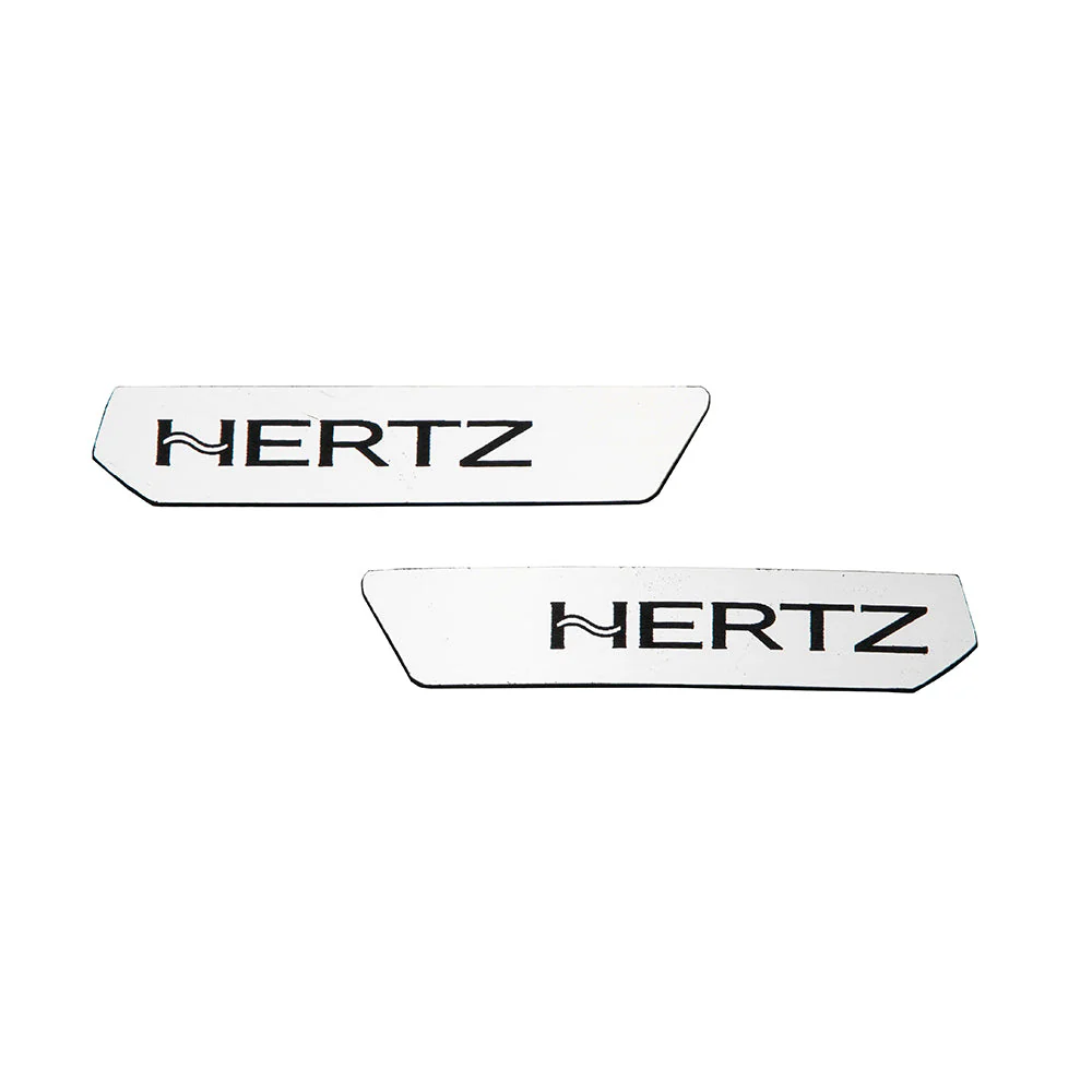 HogBadge Hertz Logos for 2023.5-Up CVO Road Glide Front Speaker Grilles Only - Image 4
