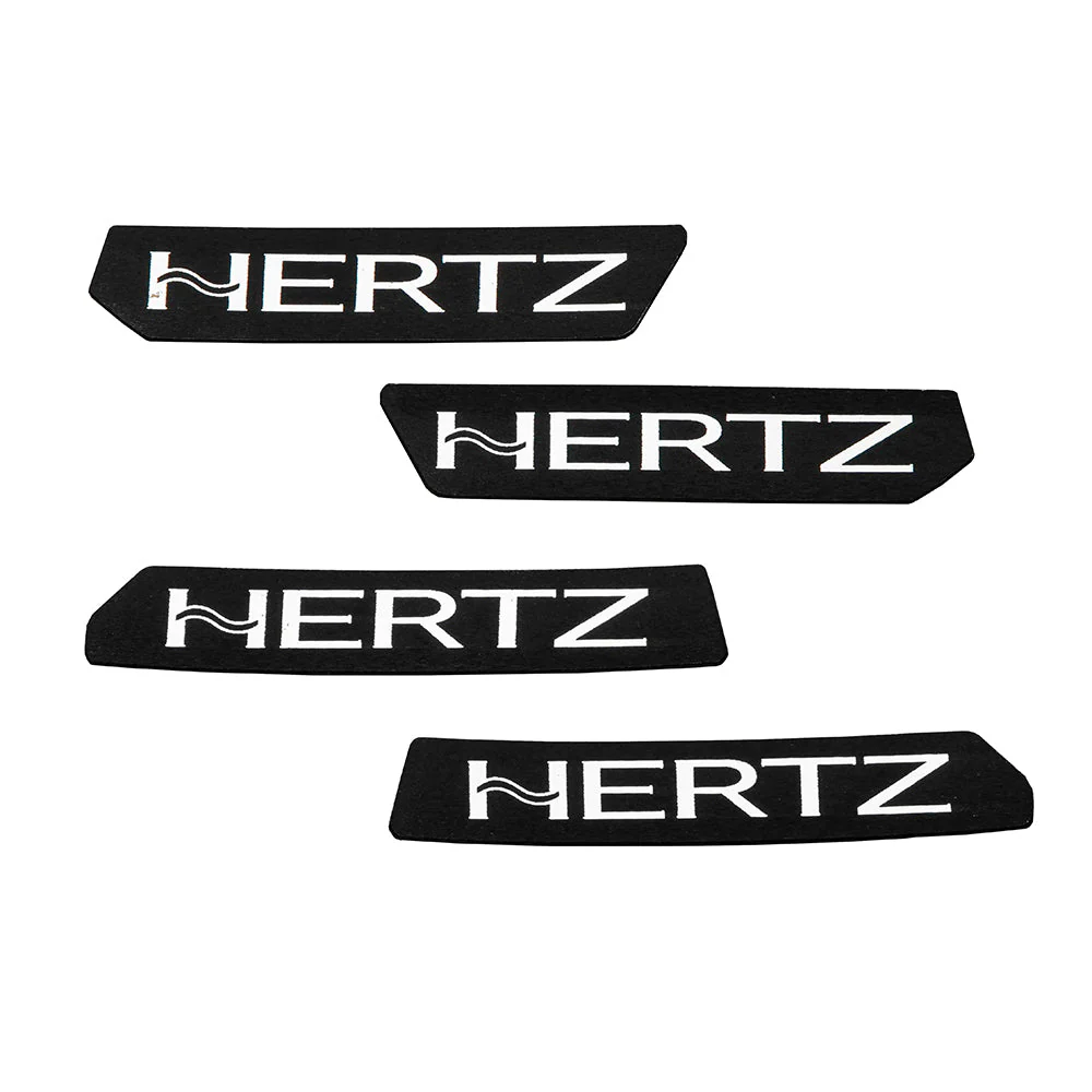 HogBadge Hertz Logo Kit for 2023.5-2025 CVO Road Glide Front & Rear Speaker Grilles - Image 3