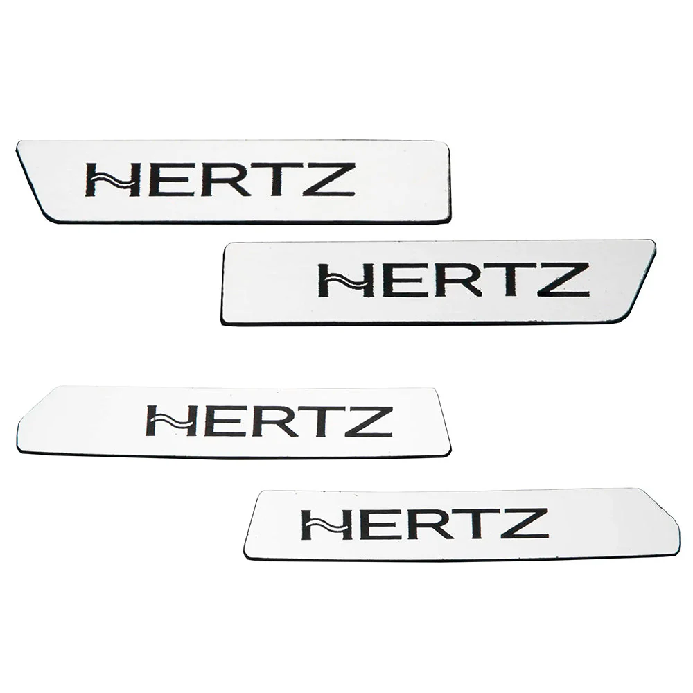 HogBadge Hertz Logo Kit for 23.5-2026 CVO Street Glide Front & Rear Speaker Grilles - Image 4