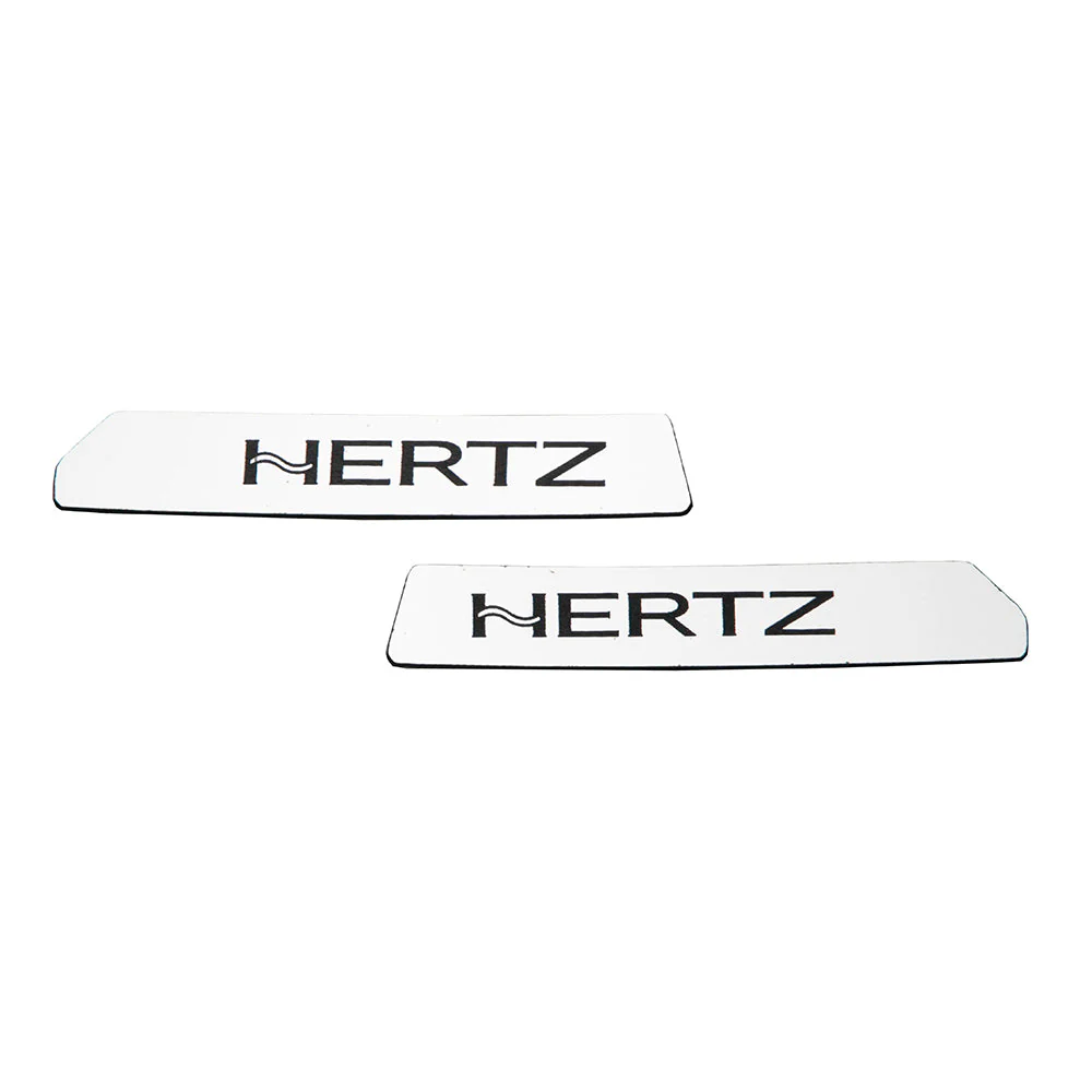 HogBadge Hertz Logos for 2023.5-2026 CVO Road Glide & CVO Street Glide Rear Speaker Grilles Only - Image 4