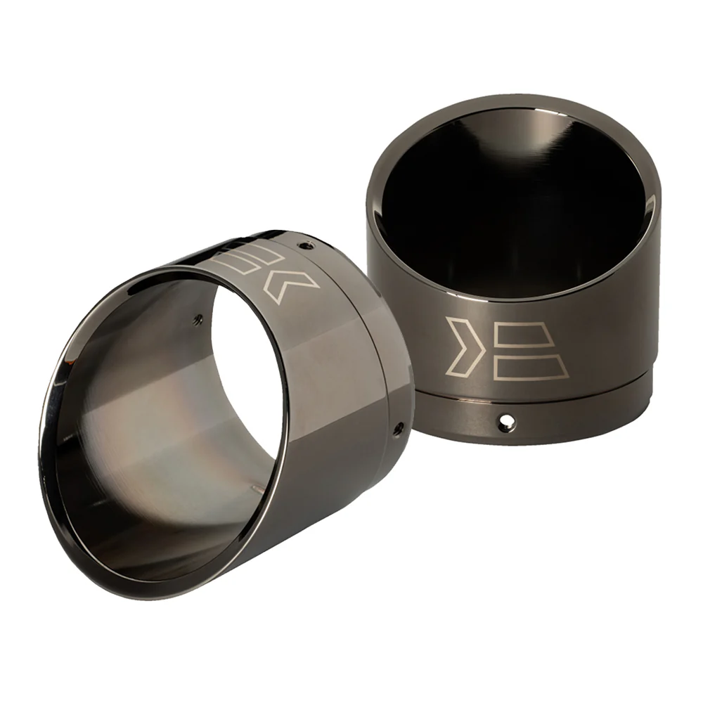 Khrome Werks 1861-1685 4.5” Edge End Cap Tip Bundle - Eclipse ( 201719 - 2)