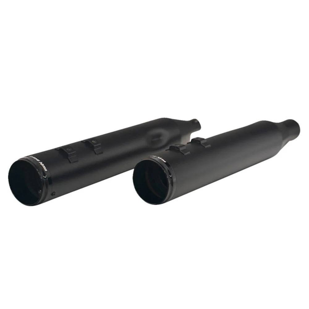 Khrome Werks 202940 / 1801-1826 4-1/2" HP-Plus® Black Slip-On Mufflers with Race Tip for 2017-2026