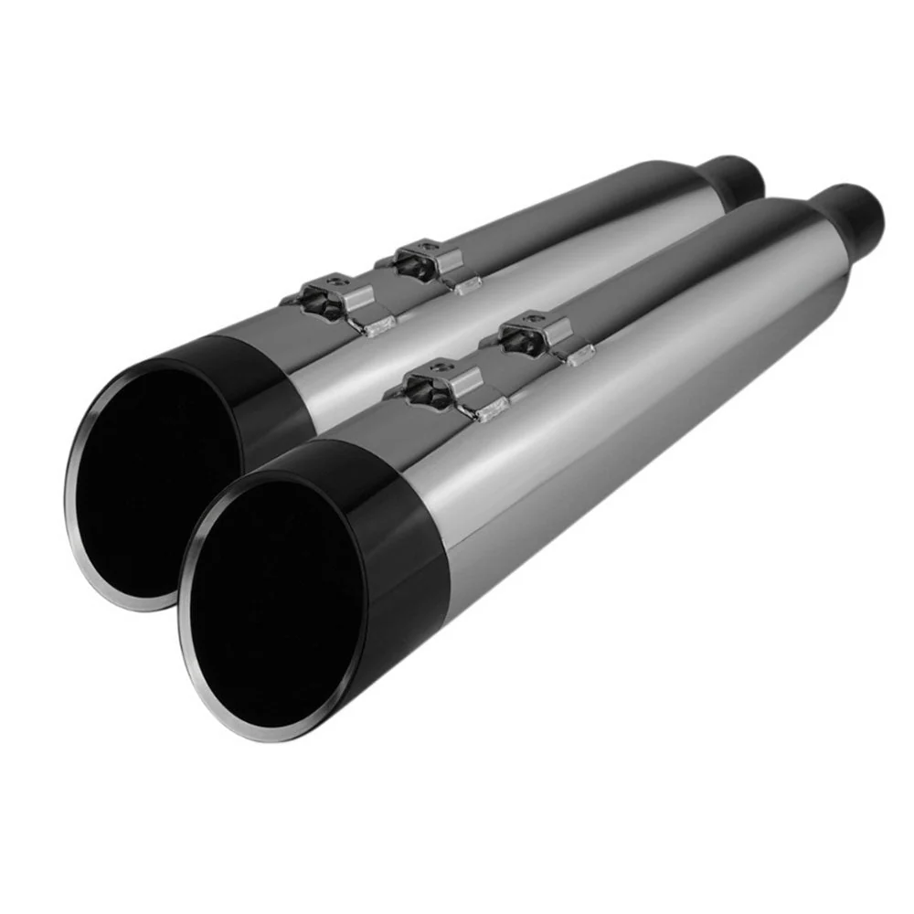 Khrome Werks HP-Plus 4.5" Slip-On Mufflers with Tips for 2017-2026 Harley Davidson® Touring Motorcycles - Image 10