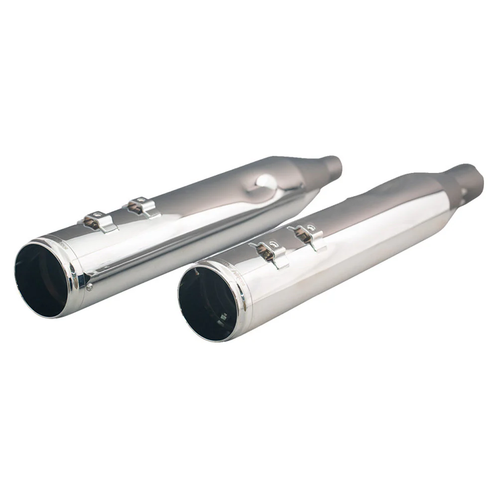 Khrome Werks HP-Plus 4.5" Slip-On Mufflers with Tips for 2017-2026 Harley Davidson® Touring Motorcycles - Image 16