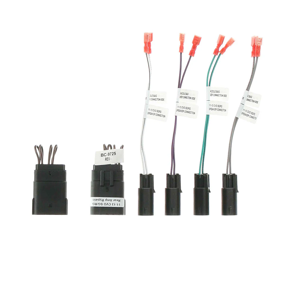 Amplifier Bypass BC-9725 Harness for 2011-2013 Harley Davidson® CVO ( BC 9725 ) - Image 2