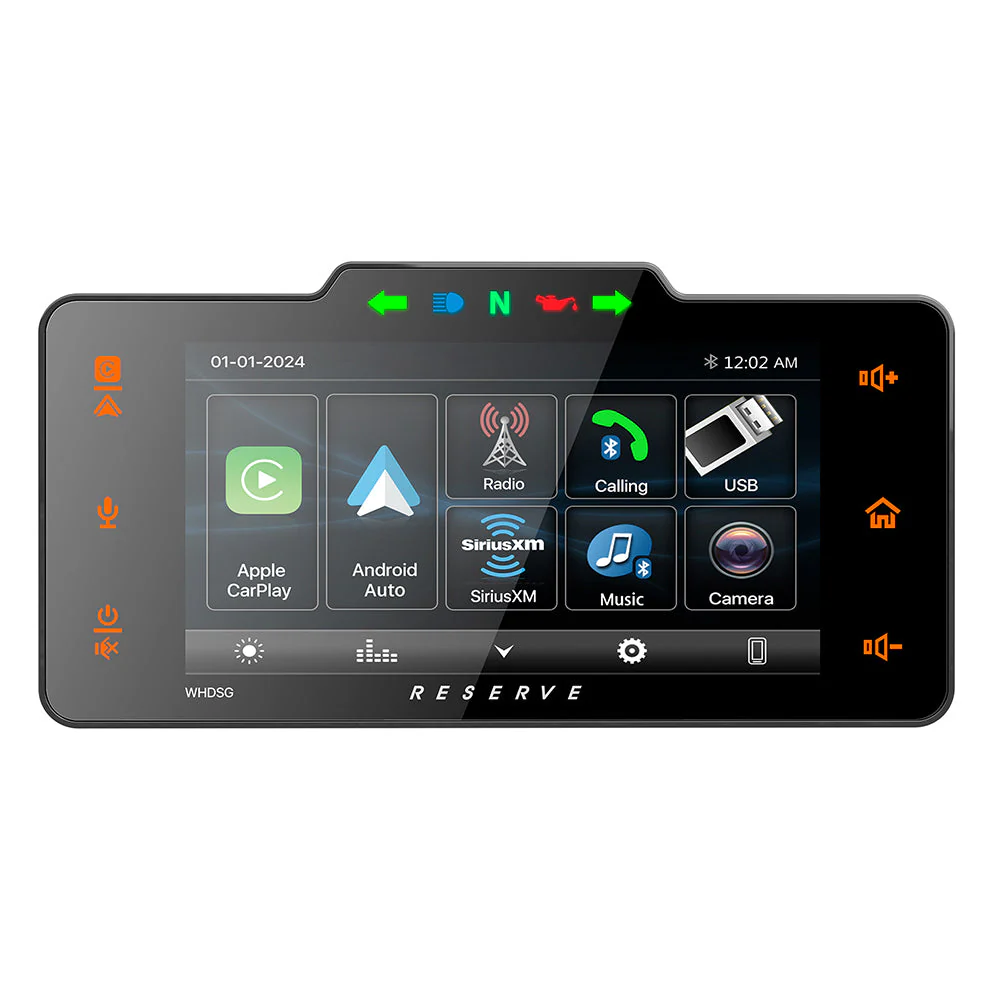 SoundStream Reserve WHD.SG Plug-N-Play Upgrade Headunit for 1998-2013 Harley Davidson® Street Glide with Wireless Apple CarPlay®, Android Auto® & SiriusXM Ready® ( WHDSG ) - Image 3