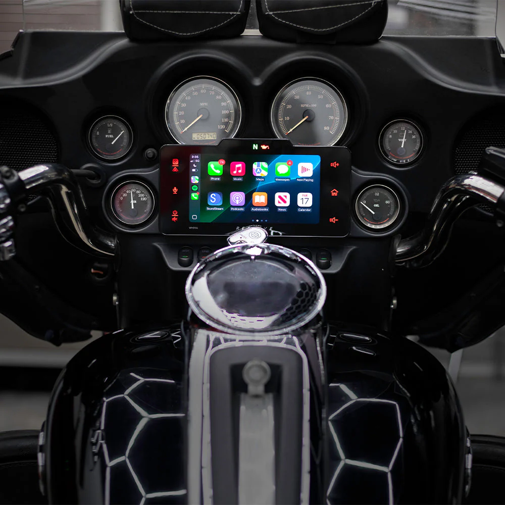 SoundStream Reserve WHD.SG Plug-N-Play Upgrade Headunit for 1998-2013 Harley Davidson® Street Glide with Wireless Apple CarPlay®, Android Auto® & SiriusXM Ready® ( WHDSG ) - Image 7