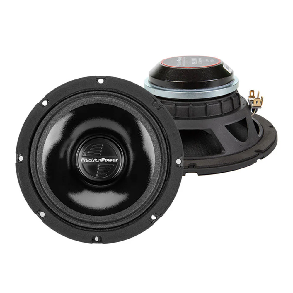 Precision Power MAS.65MR 6.5" 2 Ohm High Efficiency Midrange Speakers for Harley Davidson® Motorcycles ( MAS65MR ) - Image 6