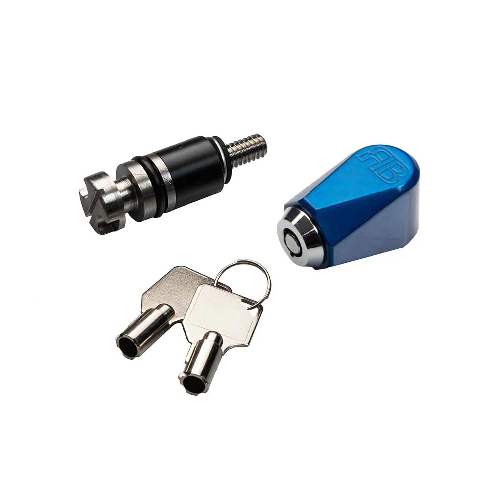 Robert Becker Design SLX-Blk Black Seat Lock For Harley Davidson® Freewheeler And Road Glide 3 Motorcycles - Image 4