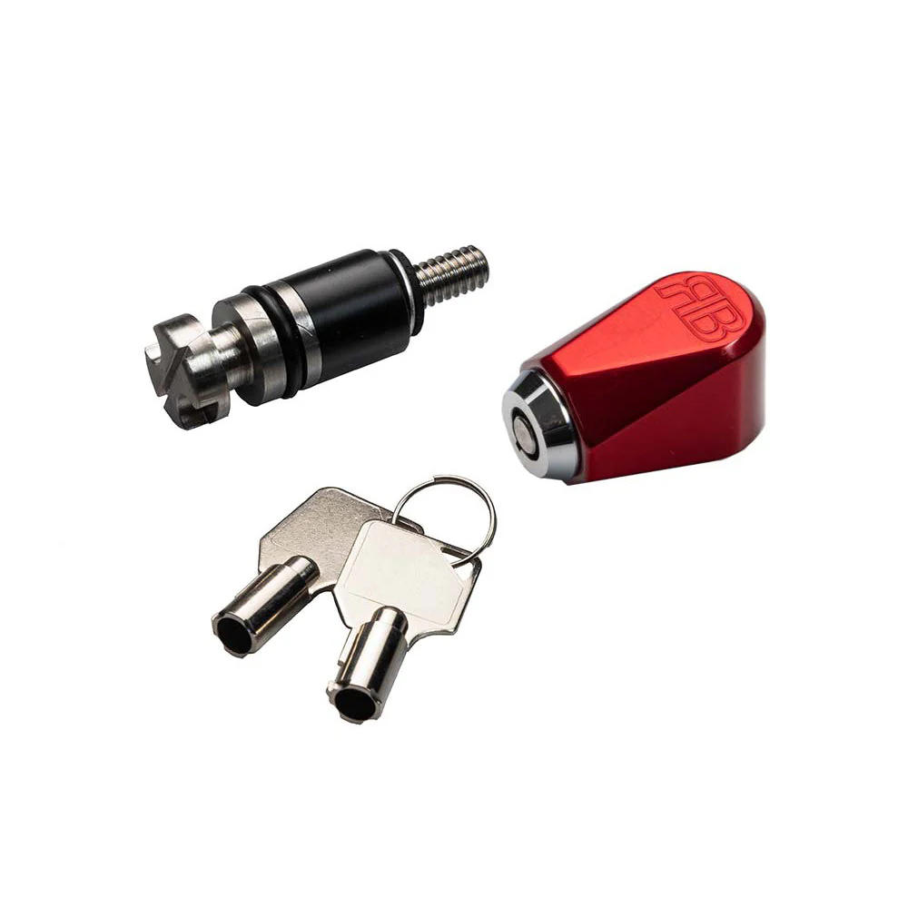 Robert Becker Design SLX-Blk Black Seat Lock For Harley Davidson® Freewheeler And Road Glide 3 Motorcycles - Image 8
