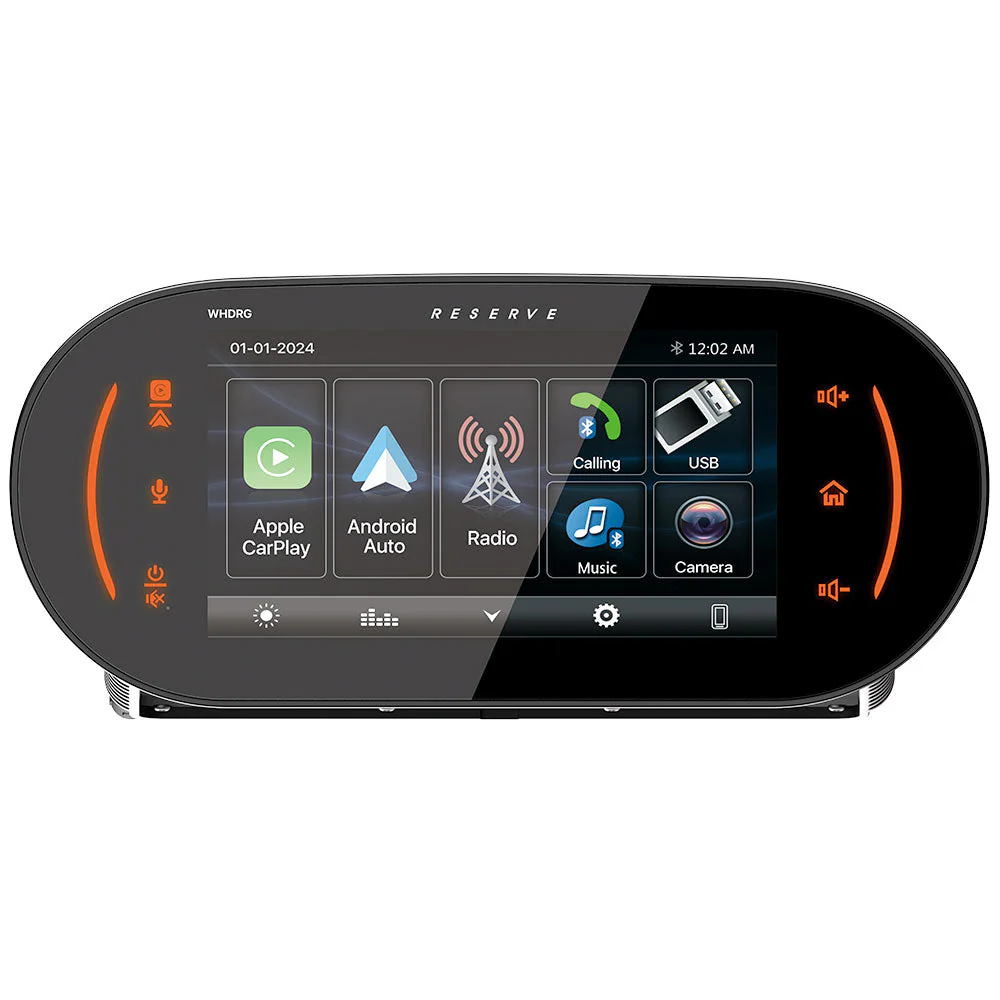 Soundstream Reserve WHD.RG 1998-2013  Plug-N-Play Head Unit for Harley Davidson® Road Glide Motorcycles with Wireless Apple CarPlay®, Android Auto, & SiriusXM Ready® ( WHDRG ) - Image 4