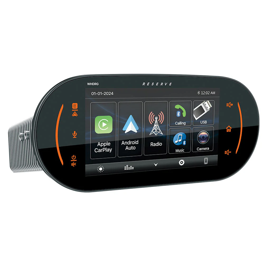 Soundstream Reserve WHD.RG 1998-2013  Plug-N-Play Head Unit for Harley Davidson® Road Glide Motorcycles with Wireless Apple CarPlay®, Android Auto, & SiriusXM Ready® ( WHDRG ) - Image 6