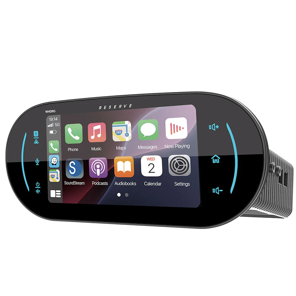 Soundstream Reserve WHD.RG 1998-2013  Plug-N-Play Head Unit for Harley Davidson® Road Glide Motorcycles with Wireless Apple CarPlay®, Android Auto, & SiriusXM Ready® ( WHDRG ) - Image 8