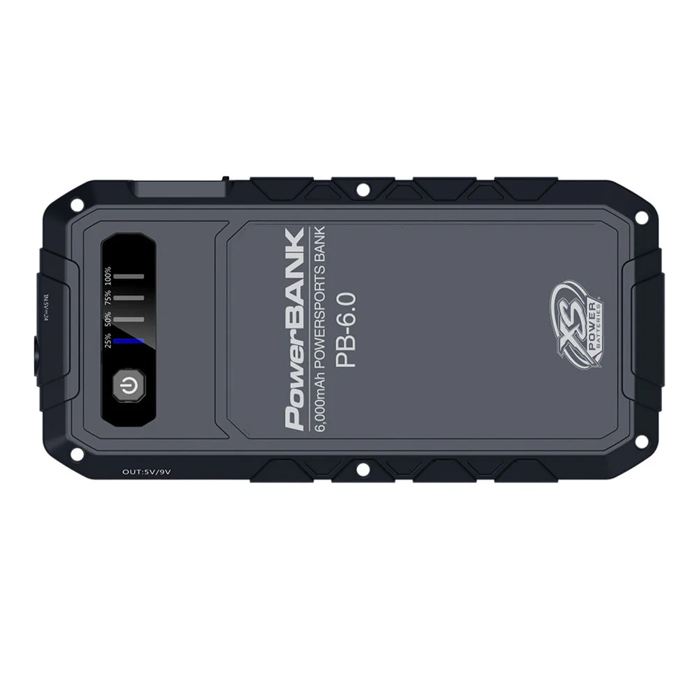 XS-Power PB-6.0 6,000mAh PowerSports Bank 5V/9V Output Jump Pack Charging Unit - Image 2